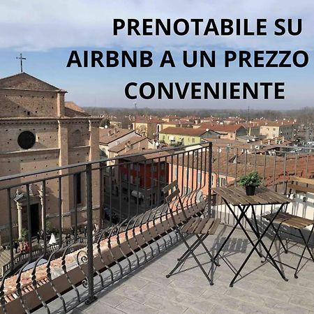Mansarda Con Vista In Centro A Piacenza Exterior foto
